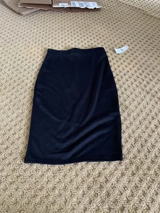 NUEVA FALDA LÁPIZ LA Hearts talla S negra nueva con etiquetas Pacsun ¡DEBES VERLA! Elástico - Imagen 1 de 4