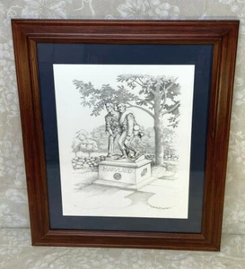 Impresión conmemorativa de la Guerra Civil Batalla de Gettysburg Maryland Charles Hazard 1994 - Imagen 1 de 9