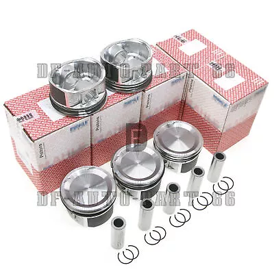 5x Pistons Rings Set STD For Volvo S40 S60 S80 C30 C70 XC90 2.5T T5 L5 B5254T - Image 1 of 4