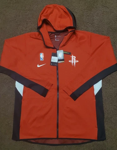 Nike HOUSTON ROCKETS  NBA ThermaFlex Showtime Jacket Red Mens Size XXL Hoodie Cover