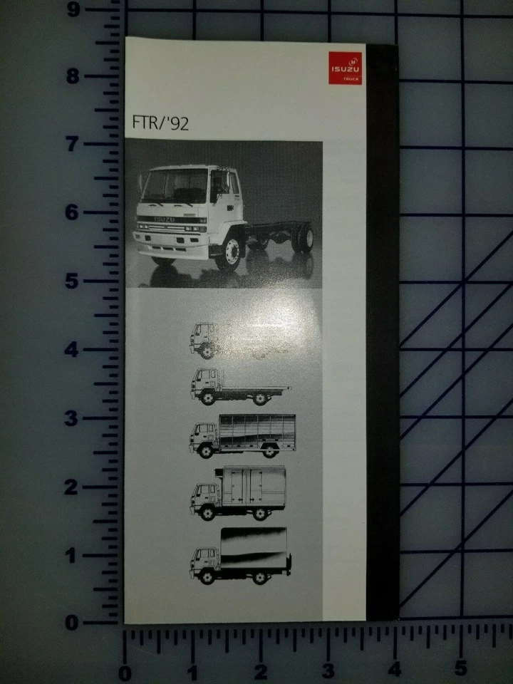 Camión Isuzu FTR 1992 diésel carpeta de folletos  Foto 1 de 1