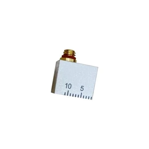 Small Aluminum Angle Beam Transducer 5MHz 45° 0.187“ X 0.187” Microdot SA-455S - Picture 1 of 4