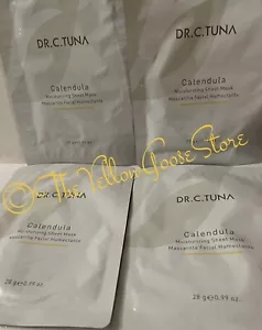 FARMASI ❤️ Dr C TUNA 🐥 Set of 4 CALENDULA SERIES Sheet Face Masks FREE SHIP!! - Picture 1 of 4