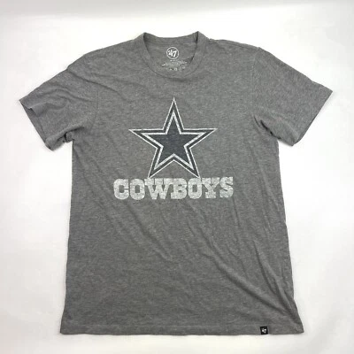 Camiseta de fútbol americano gris de los Dallas Cowboys 47 de la NFL para hombre talla M Foto 1 de 4