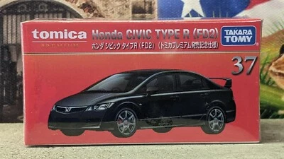 TOMICA PREMIUM #37 HONDA CIVIC TIPO R (FD2) ESCALA 1/64 ¡¡STOCK LIMITADO EN ESTADOS UNIDOS!!! Foto 1 de 4