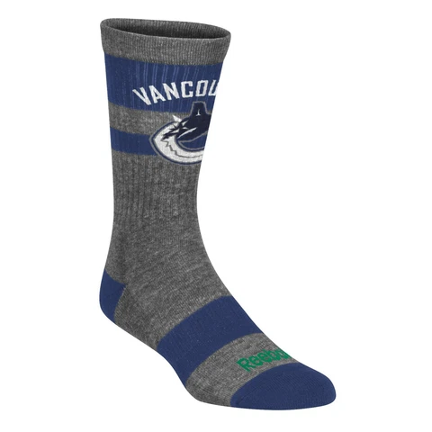NHL Minnesota Wild Men's SP17 Gray Stripe Team Socks, Gray, Size 9-11 Cover