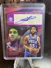 Julian Champagnie Recon Auto /25 Spurs/76ers True Potential