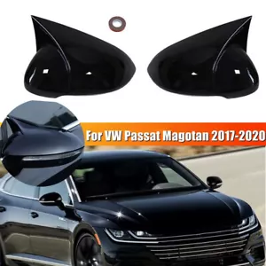 For Volkswagen VW Passat B8 2017-2019 Rearview Side Mirror Cover Wing Cap Trim - Picture 1 of 8