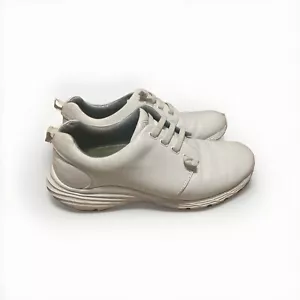 ALIGN Velocity VCJE21 Women's Clinic Nurse White Leather Work Comfort Shoes 10 - Picture 1 of 6