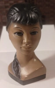 Porcelain Statue Female Bust - Picture 1 of 13
