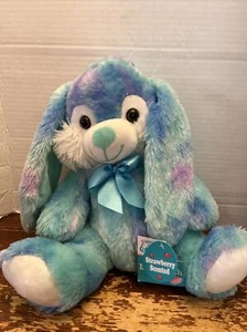 NEW Old East Main Tye Dyed Lightly Scented Strawberry Easter Bunny Rabbit Plush - Picture 1 of 9