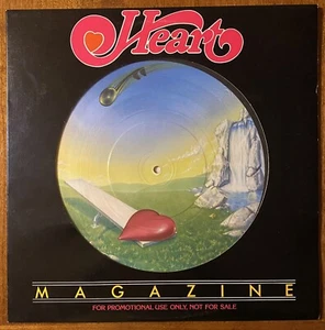 HEART Magazine 1978 US PROMO Issue PICTURE DISC LP Ann & Nancy WILSON Zeppelin - Picture 1 of 4