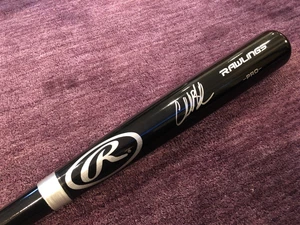 CHARLIE BLACKMON (Rockies) Signed Black Rawlings BAT Beckett Auth. BAS - Picture 1 of 5