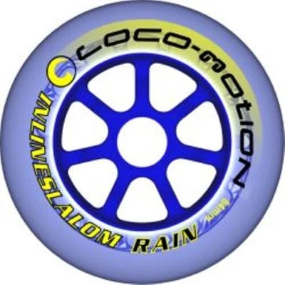 1 Stück Loco-Motion 'Inlineslalom RAIN' 84mm Inline Skate Rolle NEU Regenrolle