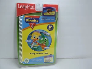 Leaped phonics lesson 3 A Day at Moss Lake ages 4-7 book and cartridge - Picture 1 of 4