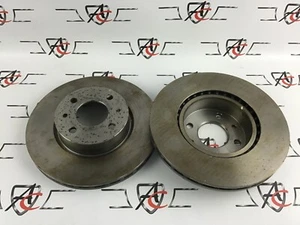 SET 2 UND DISCO FRENO VENTILADO DELANTERO ALFA ROMEO ALFA 164 REF 60743569 - Imagen 1 de 5
