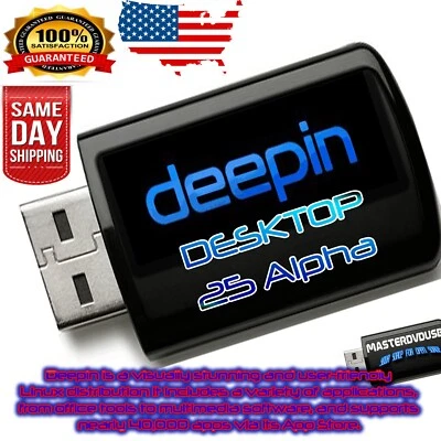 Deepin Desktop 25 Alpha Bootable USB | Live & Installer | 64-Bit UEFI/Legacy - Image 1 of 4