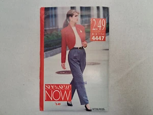 See & Sew Pattern - Misses' Jacket, Pants, & Top (6-14) #4447 - Uncut - Picture 1 of 5