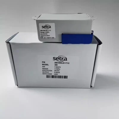 1pcs Setra 266 Differential Pressure Transmitter 2661050LB11T1C【±50pa】 4-20ma - Image 1 of 4