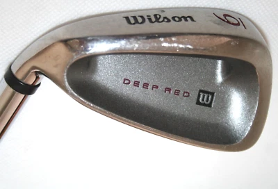 Wilson Deep Red 6 iron with Wilson Fat Shaft regular steel shaft LEFT HANDED - Image 1 of 4