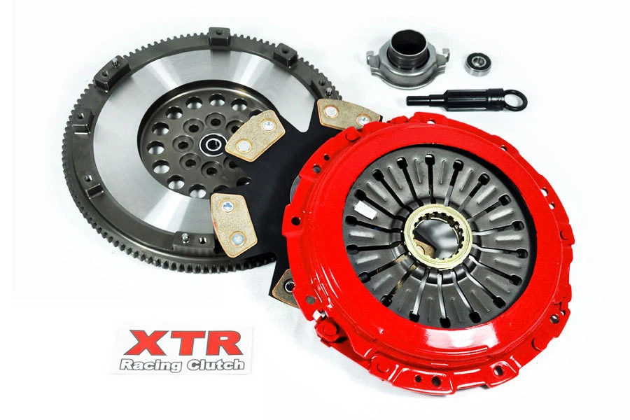 KIT EMBRAGUE XTR STAGE 4 + VOLANTE CROMADO para 04-14 SUBARU IMPREZA WRX STi 6 velocidades Foto 1 de 1