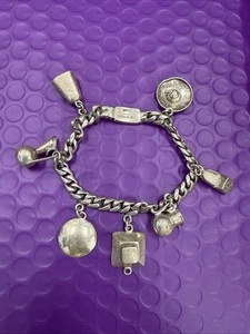 ⭐️Wunderschönes Mexiko Sterling Silber Bettelarmband - Bild 1 von 5