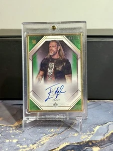 2021 WWE Transcendent EDGE ADAM COPELAND Framed Auto Green /15 AEW COPE - Bild 1 von 2
