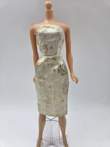 Premier? Progressive? Clone Gold Etuikleid Vintage Barbie Puppenkleidung Tlc - Bild 1 von 13