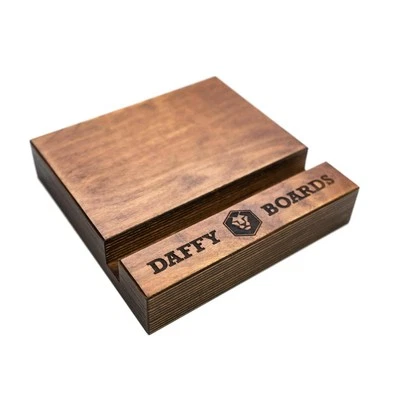 Daffy Boards Balance Board Standfuß - Block Walnut - NEU -