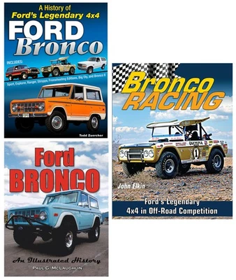 Ultimate Ford Bronco three Book Set History Competition Concepts 4 books - Image 1 of 4