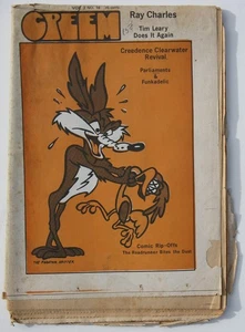 CREEEM MAGAZINE 1970 Vol. 2 No. 16 CCR, Funkadelic, Ray Charles, Frank Zappa etc - Picture 1 of 1