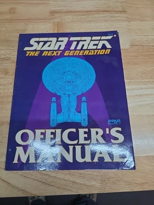 Star Trek The Next Generation: Officer's Manual: Star Trek: 2012 FASA Foto 1 de 2