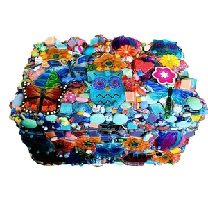 Mother Nature Assemblage Art Box - Picture 1 of 17