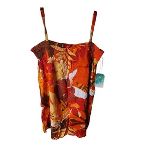 True Destinations Minikleid tropischer Druck, neu mit Etikett, Small - Bild 1 von 6