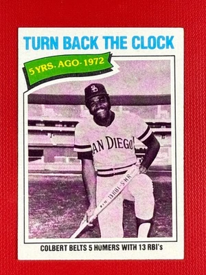 1977 Topps Turn Back the Clock Nate Colbert #433 - Image 1 of 2