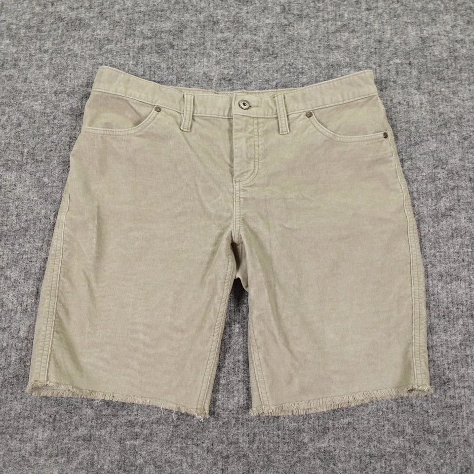 Pantalones Cortos Carve Designs Oahu Hi Rise Para Mujer 8 Verde Pana Dobladillo Deshilachado Informales Foto 1 de 4