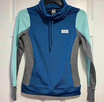 Top deportivo rosa Victoria's Secret Ultimate 1/4 cremallera para mujer ~ talla S Foto 1 de 4