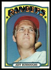 1972 Topps #191 Jeff Burroughs RC Texas Rangers NR-MINT SET BREAK!