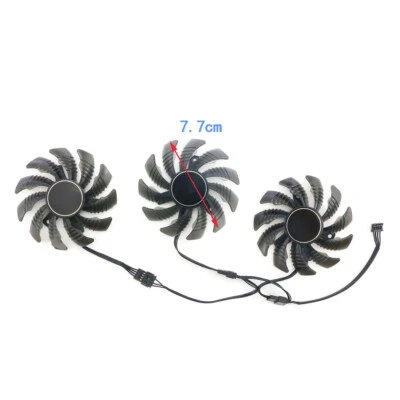 Ventilador de placa de vídeo EAGLE OC 77mm para Gigabyte RTX3070ti 3070 RX6700XT 6700 6600XT - Imagem 1 de 4