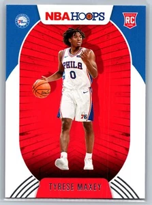 2020-21 Hoops #207 Tyrese Maxey Rookie RC 76ERS - Picture 1 of 2