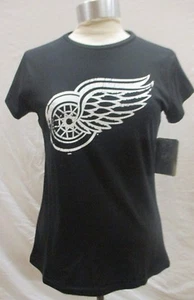 Camisa negra para mujer Detroit Red Wings G-III NHL - Imagen 1 de 3
