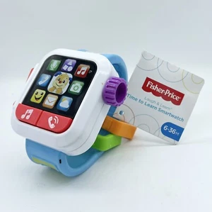 NEW Fisher-Price Laugh & Learn Time to Learn Smartwatch~Musical Baby Toy 6-36 Mo - Picture 1 of 11