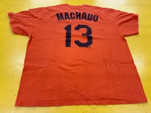 Baltimore Orioles MACHADO #13 2XL maglietta arancione maniche corte - Foto 1 di 14
