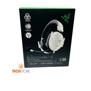 Razer BlackShark V2 X Gaming Headset - White (RZ04-03240700-R3U1) - Picture 1 of 6