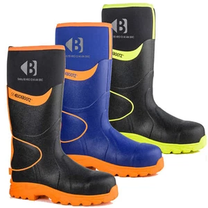 Hombres Buckbootz BBZ8000 Seguridad Impermeable Compsote Puntera/Entresuela Botas de Agua Talla 3-13 - Imagen 1 de 4