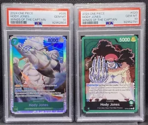 🔥💎🔥 2x 2024 One Piece Wings of the Captain Hody Jones PSA 10 🔥💎🔥 - Picture 1 of 2