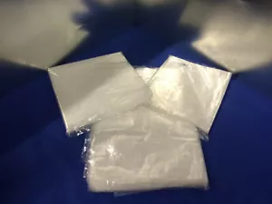 200 bolsas de plástico de polietileno de extremo superior transparentes transparentes transparentes de 18"" x 20", 24, 30 1 mil lay - Imagen 1 de 1