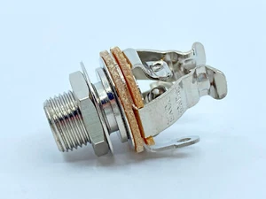 Pure Tone Multi-Contact 1/4" Mono Jack - For Guitar/Luthier - Picture 1 of 5
