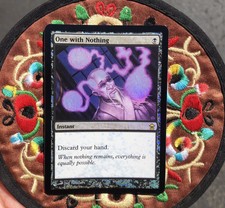 MTG - One With Nothing x 1 - FOIL - Saviors of Kamigawa - NM