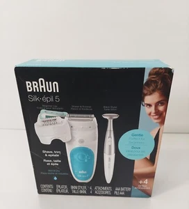 Braun Silk-épil 5 5-810 Epilator Hair Removal for Women, Shaver & Bikini Trimmer - Picture 1 of 3